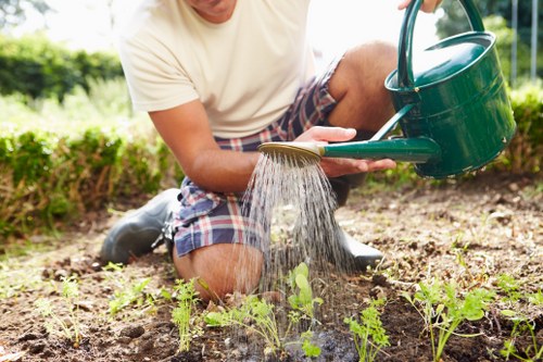 Planting services for a Yeading garden border with fresh shrubs and perennials